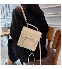 Chelsea Moda Yeni Basit Ve Çok Yönlü Crossbody Siyah Kadın Sırt Çantası