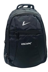 Necati 15.6 İnç Laptop Bölmeli Kumaş Siyah682 Erkek Sırt Çantası