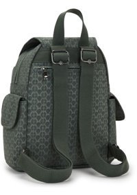 Kipling City Pack Mini Küçük Yeşil Sıgn Green Emb Kadın Sırt Çantası