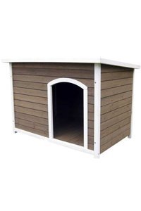 Latanwood KPK3 Dış Mekan Ahşap Köpek Kulubesi