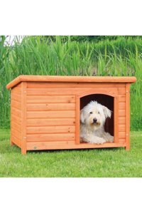 Lisinya Lily EK-003 Dış Mekan Ahşap Köpek Kulubesi