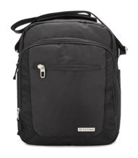 Generic Ipad İçin Crossbody Siyah Ortalama Erkek Sırt Çantası