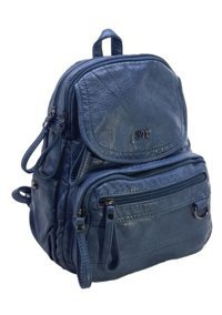 Baginn Y.S.Deri Mini Boy Vegan Deri 001 Vizon Kadın Sırt Çantası