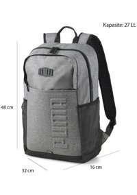 Puma S 07922202 Gri Erkek Sırt Çantası