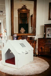 Pandago Model 4 Ev İçi Ahşap Köpek Kulubesi
