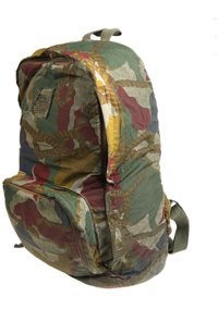 Kipling Old Cotton Cargo 5025 Desenli Yeşil Çok Renkli Kadın Sırt Çantası