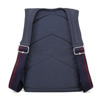 Smart Bags Orta Boy Krinkıl Kumaş 3114 Lacivert Kadın Sırt Çantası