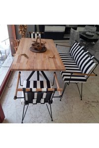 Ufuk Mobilya Dikdörtgen Ahşap 70x120 cm Kahverengi Kamp Masası