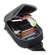 Eternal Luck Usb Hırzlıka Karşı Crossbody Kırmızı Erkek Sırt Çantası