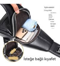 Eternal Luck Usb Portlu Siyah Erkek Sırt Çantası