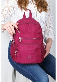 Byhakan Çanta Mg 259 Klinkır Bordo Bordo Kadın Sırt Çantası