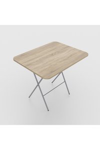 Okuyanlar Katlanabilir Dikdörtgen Suntalam 60x80 cm Kahverengi Kamp Masası