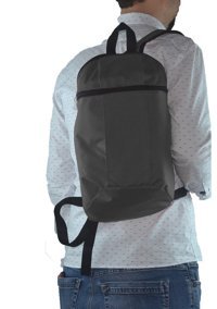 Bagorama Kumaş 10L Basic Spor Gri Erkek Sırt Çantası