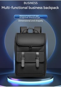 Eurcool Ec6608 Su Geçirmez Siyah Erkek Sırt Çantası