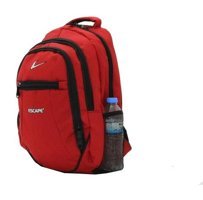 Escape 307 Düz Polyester Kumaş Düz Bordo Erkek Sırt Çantası
