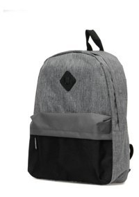 Lumberjack Laptop Bölmeli 1153 Gri Erkek Sırt Çantası - Siyah