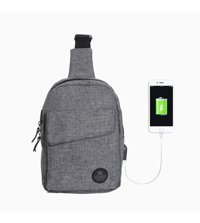 My Valice Smart Bag Usb'Li Çapraz 1505 Lacivert Erkek Sırt Çantası