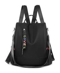 Worryfreeshopping Oxford Kumaş Bag5883 Siyah Kadın Sırt Çantası