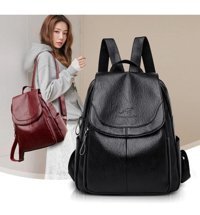 Generic Haiyaao Nsp01 Moda Siyah Kadın Sırt Çantası