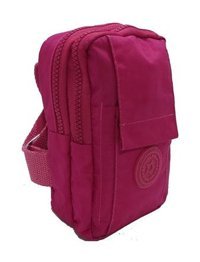 Newish Polo Body Bag Göğüs Ve Telefon Bölmeli Pembe Kadın Sırt Çantası