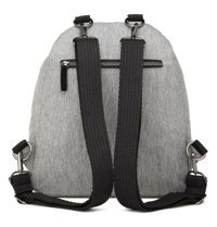 Smart Bags Kırçıllı Gri Siyah Smb1169 Gri Siyah Kadın Sırt Çantası