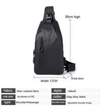 Wyanet Hespero Modaya Uygun Crossbody Mavi Erkek Sırt Çantası