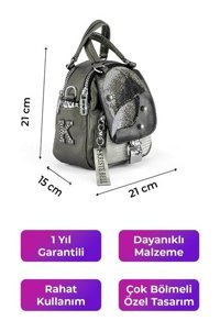 Generic Kriste Bell Pewter 26460 Kadın Sırt Çantası