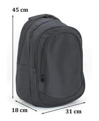 Chım Spor Günlük Siyah Outdoor Erkek Sırt Çantası