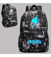 Generic Anime Fairy Tail Aydınlık Cosplay Erkek Sırt Çantası Çok Renkli