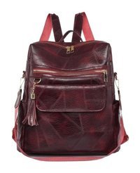 Worryfreeshopping Bag5877 Kızıl Kadın Sırt Çantası