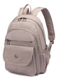 Smart Bags Krinkıl Vizon Metalik Kumaş Smbmt11 Kadın Sırt Çantası