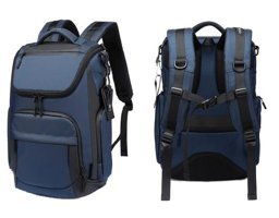 Ozuko 9409 Su Geçirmez Gündelik Mavi Erkek Sırt Çantası