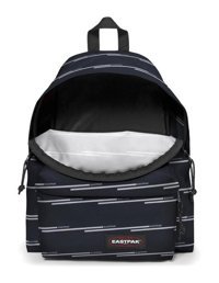 Eastpak Ek620 Padded Pak'R Chatty Lines Siyah Erkek Sırt Çantası