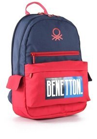 United Colors Of Benetton Bnt03789 Lacivert Kırmızı Kadın Sırt Çantası