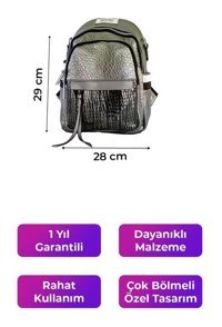 Monte Lui Kriste Bell Pewter 26458 Kadın Sırt Çantası