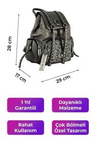 Generic Kriste Bell Pewter 26447 Kadın Sırt Çantası