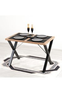 Mars Mobilya Dikdörtgen Ahşap 70x110 cm Kahverengi Kamp Masası