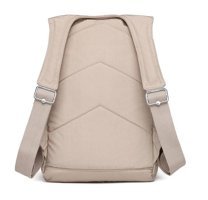Smart Bags Orta Boy Krinkıl Kumaş 3114 Bej Bej Kadın Sırt Çantası