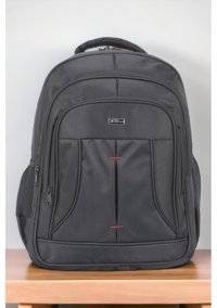 Case Club 173 İnç Laptop Sugeçirmez Kumaş Siyah Erkek Sırt Çantası