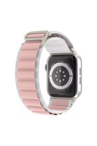 Psgt 3-4-5-6-7-8-Se Silikon 42-44-45 49 mm Yetişkin Akıllı Saat Kordonu Pembe