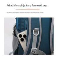 Jzcat Günlük Taşınabilir Büyük Kapasiteli Gri Erkek Sırt Çantası