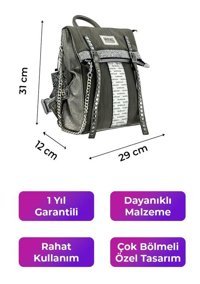 Kriste Bell Kurşun 26516 Kadın Sırt Çantası