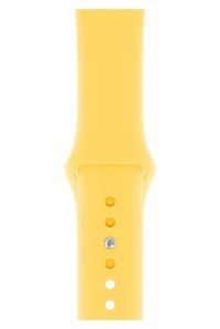 Psgt 3-4-5-6-7-8-Se Silikon 42-44-45-49 mm Yetişkin Akıllı Saat Kordonu Sarı