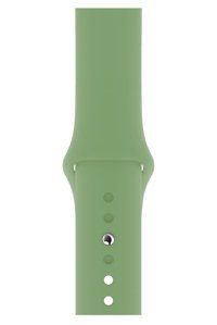 W Wopiece 2-3-4-5-6-7-8-Se Silikon 42-44-45 mm Yetişkin Akıllı Saat Kordonu Yeşil