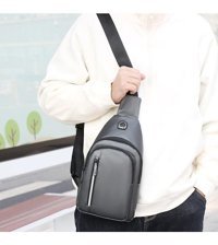 Happyplanet Çok Fonksiyonlu Spor Ve Eğlence Usb Arayüzü Gri Erkek Sırt Çantası