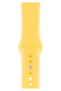 W Wopiece 2-3-4-5-6-7-Se Silikon 38-40-41 mm Yetişkin Akıllı Saat Kordonu Sarı