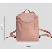 Aolan Pembe Naylon Su Geçirmez Katlanır Kadın Sırt Çantası
