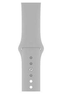 Psgt 3-4-5-6-7-8-Se Silikon 42-44-45-49 mm Yetişkin Akıllı Saat Kordonu Gri