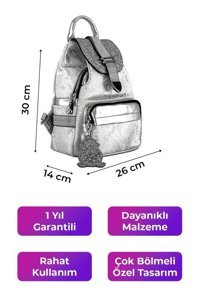 Kriste Bell Beyaz 26323 Kadın Sırt Çantası