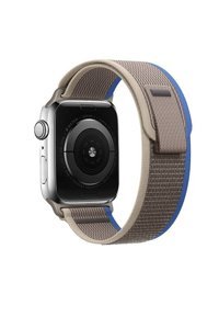 W Wopiece 1-2-3-4-5-6-7-8-Se-Ultra Trail Hasır 42-44-45-49 mm Yetişkin Akıllı Saat Kordonu Gri